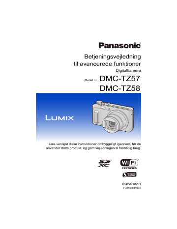 Panasonic DMCTZ57EP Operating instructions Panasonic DMCTZ57EP Operating instructions