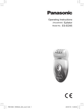 Panasonic ESED95 Operating instructions Panasonic ESED95 Operating instructions