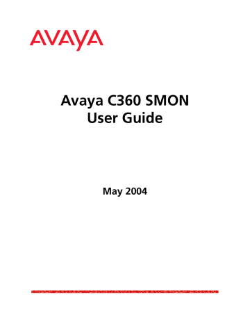 Avaya Switch C360 User manual Avaya Switch C360 User manual