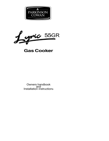 Electrolux Cooktop 55GR User manual Electrolux Cooktop 55GR User manual