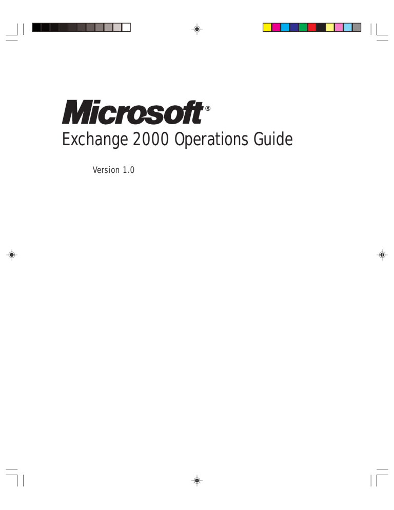 Microsoft Server 1 User manual Microsoft Server 1 User manual