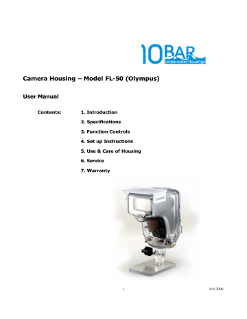 Olympus Camera Accessories FL-50 User manual Olympus Camera Accessories FL-50 User manual
