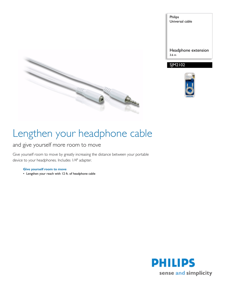Philips MP3 Player Accessories SJM2102 User manual Philips MP3 Player Accessories SJM2102 User manual
