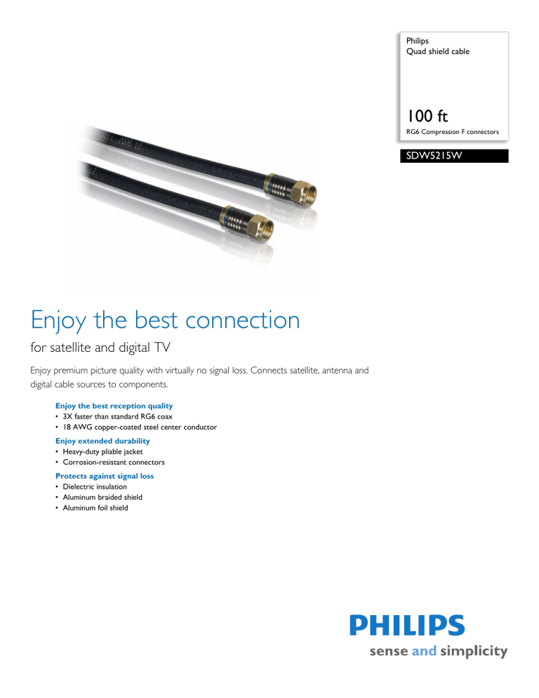 Philips Digital Camera SDW5215W User manual Philips Digital Camera SDW5215W User manual