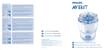 Philips Baby Accessories iQ24 User manual Philips Baby Accessories iQ24 User manual