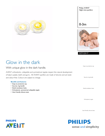 Philips Bottle Warmer SCF123/17 User manual Philips Bottle Warmer SCF123/17 User manual