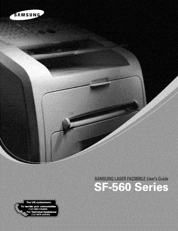 Samsung All in One Printer 560 User manual | Manualzz Samsung All in One Printer 560 User manual | Manualzz