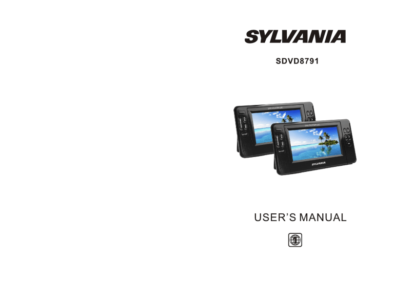 Sylvania DVD Player SDVD8791 User manual Sylvania DVD Player SDVD8791 User manual