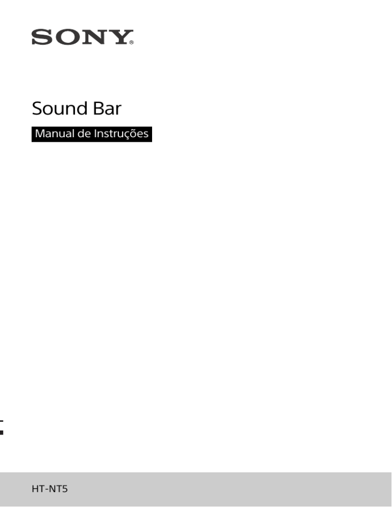 Sony HT-NT5 Owner's manual Sony HT-NT5 Owner's manual