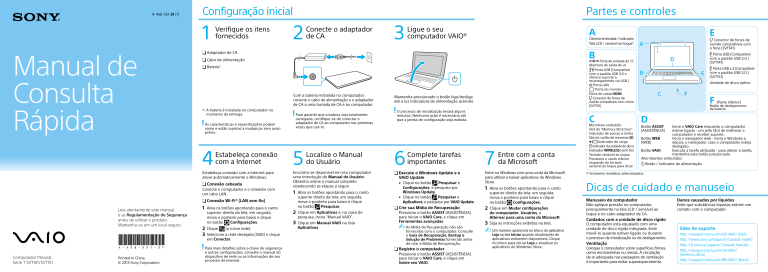 Sony SVT14117CBS Owner's manual Sony SVT14117CBS Owner's manual