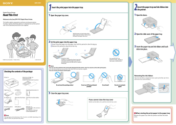 Sony DPP-FP97 Owner's manual Sony DPP-FP97 Owner's manual