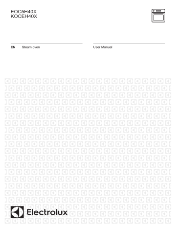Electrolux EOC5H40X User manual Electrolux EOC5H40X User manual