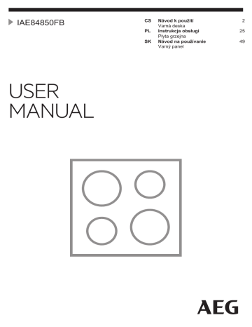 AEG IAE84850FB User manual AEG IAE84850FB User manual