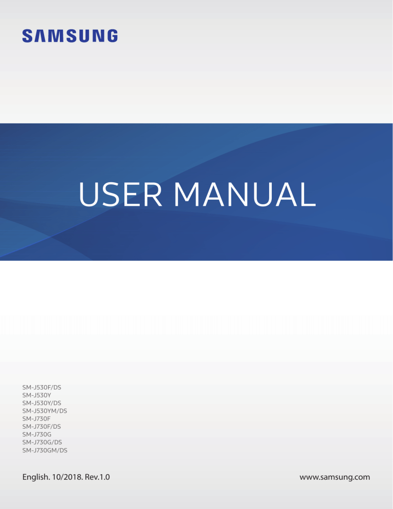 Samsung SM-J730F/DS, SM-J730GM/DS, SM-J730G, SM-J730G/DS, SM-J730F User manual Samsung SM-J730F/DS, SM-J730GM/DS, SM-J730G, SM-J730G/DS, SM-J730F User manual
