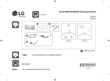 LG 34WL500-B Quick Setup guide LG 34WL500-B Quick Setup guide