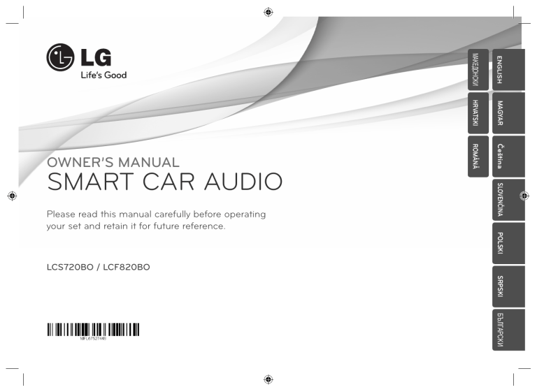 LG LCS720BO User guide LG LCS720BO User guide