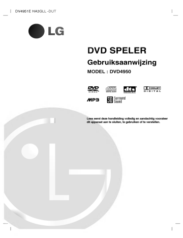 LG DVD4900 Owner's manual LG DVD4900 Owner's manual