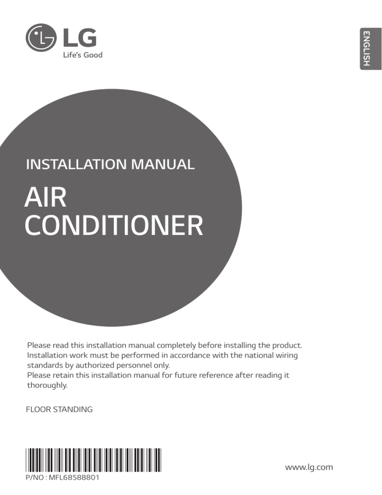 LG APNC306KLA0.AMWBASA Owner's manual LG APNC306KLA0.AMWBASA Owner's manual