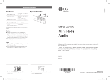 LG OL100 User guide LG OL100 User guide
