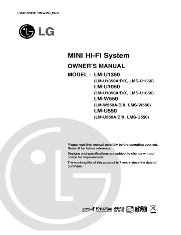 LG LM-U1350D User guide LG LM-U1350D User guide