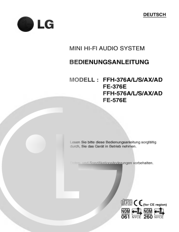 LG none, FFH-376AD User guide LG none, FFH-376AD User guide