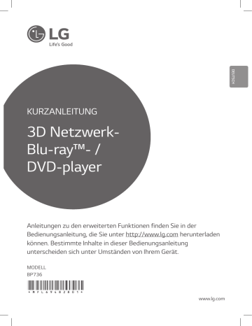 LG BP736 User guide LG BP736 User guide