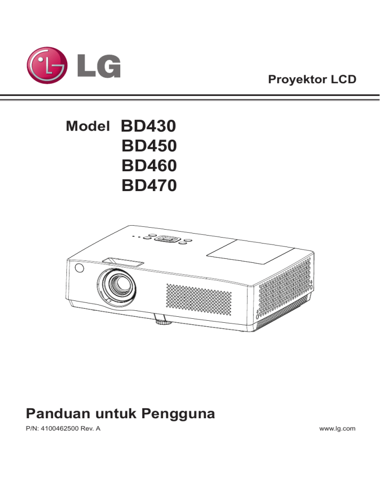 LG BD430 Owner's manual LG BD430 Owner's manual