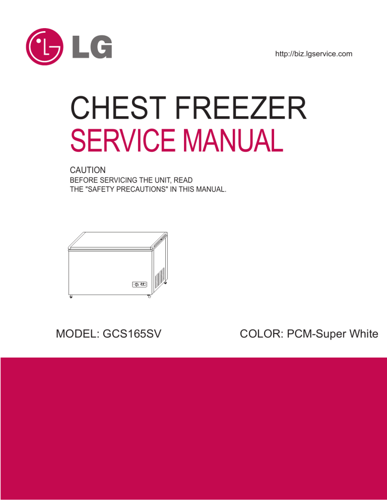 LG GCS165SVB Owner's manual LG GCS165SVB Owner's manual