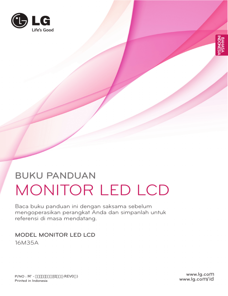 LG 16M35A-B Owner's manual LG 16M35A-B Owner's manual