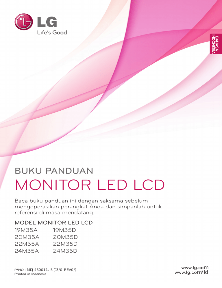 LG 19M35A-B Owner's manual LG 19M35A-B Owner's manual
