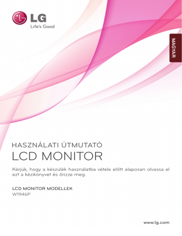 LG W1946P-BF User guide LG W1946P-BF User guide