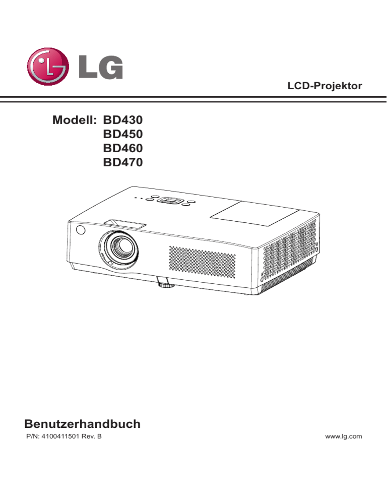 LG BD460, BD450, BD470, BD430 User guide LG BD460, BD450, BD470, BD430 User guide