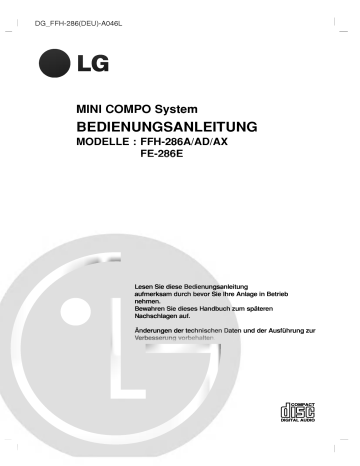 LG FFH-286AD User guide LG FFH-286AD User guide