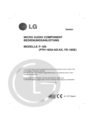 LG FFH-185AD User guide LG FFH-185AD User guide