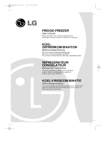 LG GR-409GLPA User guide LG GR-409GLPA User guide