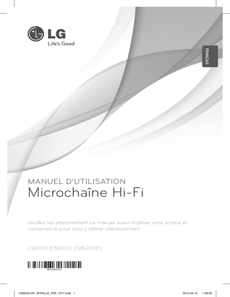 LG CM2031, LG CM2031 Owner's manual LG CM2031, LG CM2031 Owner's manual