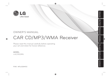 LG LAC2900RN Owner's manual LG LAC2900RN Owner's manual