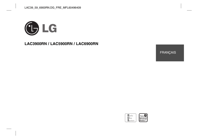 LG LAC6900RN, LAC5900RN, LAC5900RNU, LAC3900RN Owner's manual LG LAC6900RN, LAC5900RN, LAC5900RNU, LAC3900RN Owner's manual