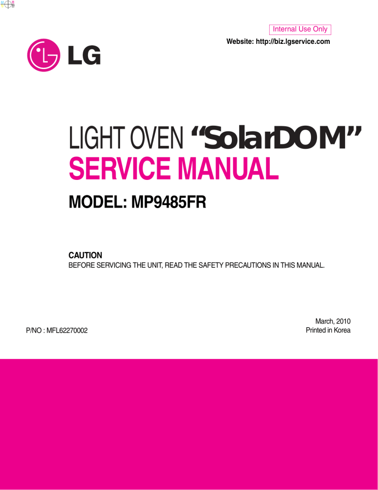 LG MS-4580MRC, LG MS-4580MRC Owner's manual LG MS-4580MRC, LG MS-4580MRC Owner's manual