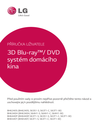 LG BH6540T, BH6440P Owner's manual LG BH6540T, BH6440P Owner's manual