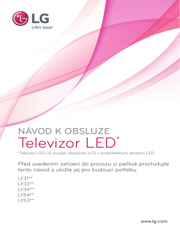 LG 32LY541H Owner's manual LG 32LY541H Owner's manual