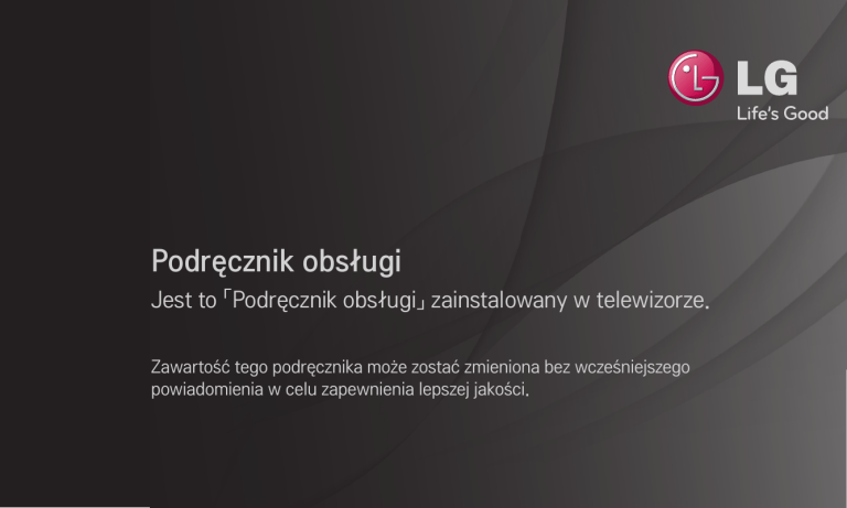 LG 60LA740S, 32LA660S, 32LA667S, 32LA615S User guide LG 60LA740S, 32LA660S, 32LA667S, 32LA615S User guide
