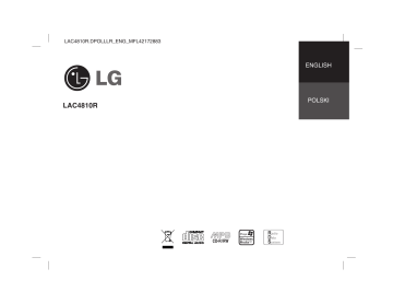 LG LAC4810R Owner's manual LG LAC4810R Owner's manual