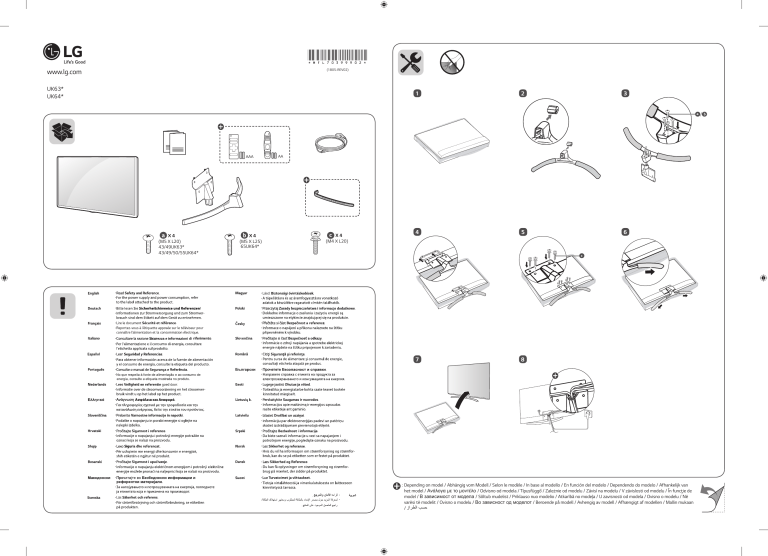 LG 50UK6470PLC Owner's manual LG 50UK6470PLC Owner's manual