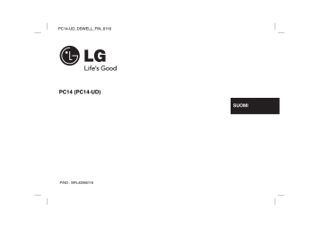LG PC14 User guide LG PC14 User guide