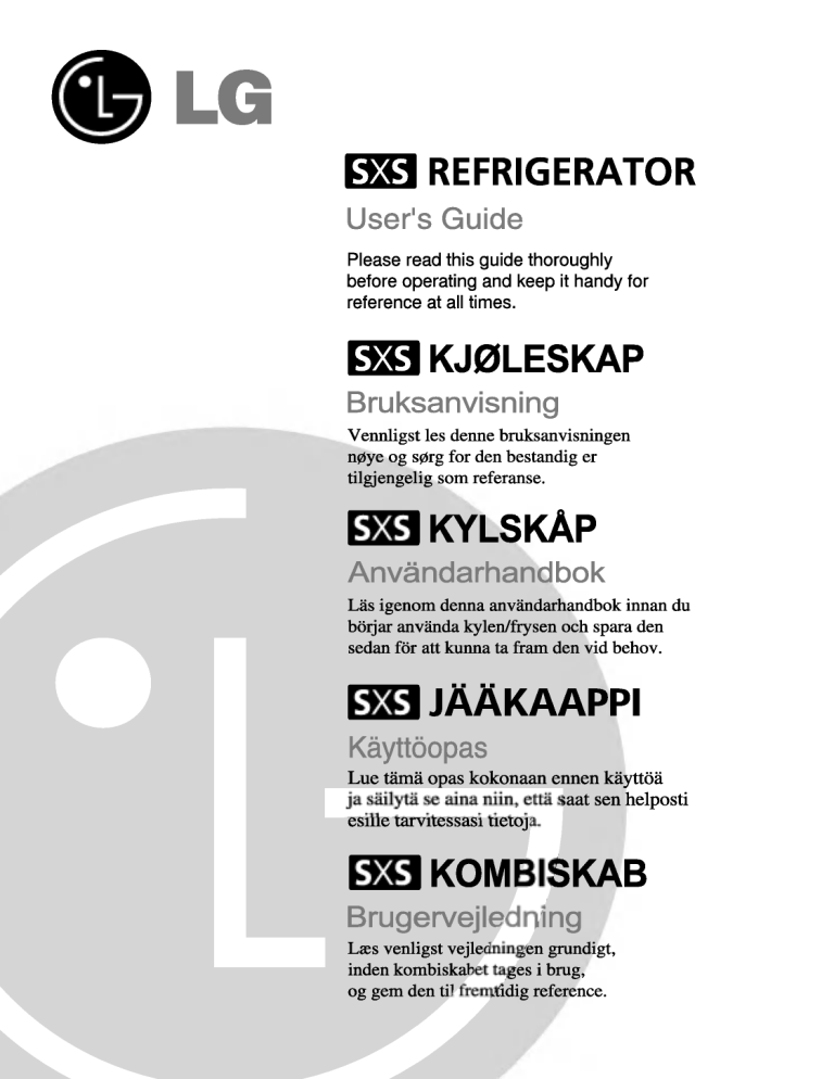 LG GC-B207TLQK User guide LG GC-B207TLQK User guide
