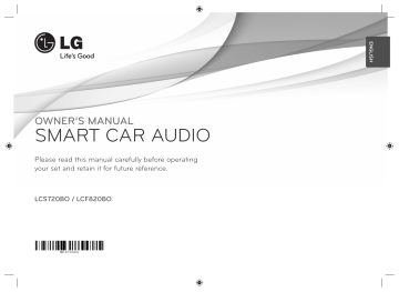 LG LCS720BO Owner's manual LG LCS720BO Owner's manual