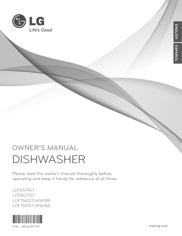LG 8806084006028, LDF7551ST Owner's manual LG 8806084006028, LDF7551ST Owner's manual