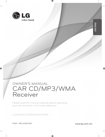 LG LCS510IRS, LCF610IRP1 Owner's manual LG LCS510IRS, LCF610IRP1 Owner's manual