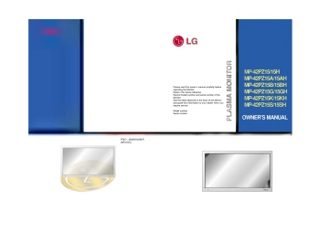 LG MP-42PZ15H Owner's Manual | Manualzz LG MP-42PZ15H Owner's Manual | Manualzz